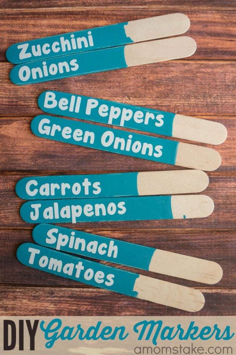 Easy DIY Garden Markers