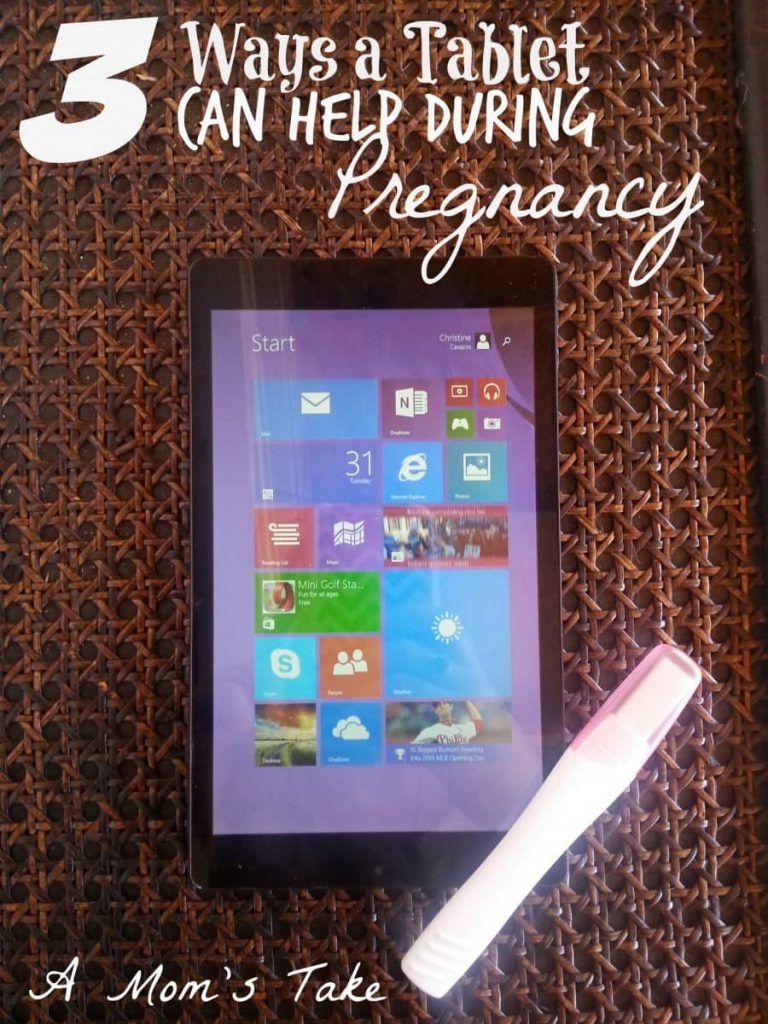 3 Ways A Tablet Can Help During Pregnancy