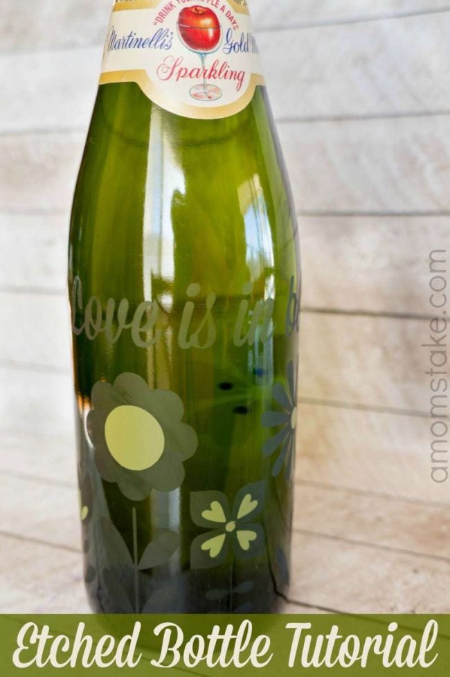 Etched Bottle Tutorial