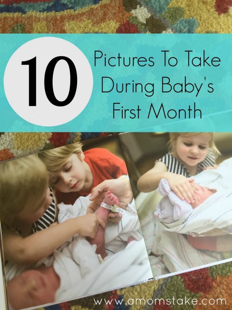 10 Pictures To Take During Baby’s First Month