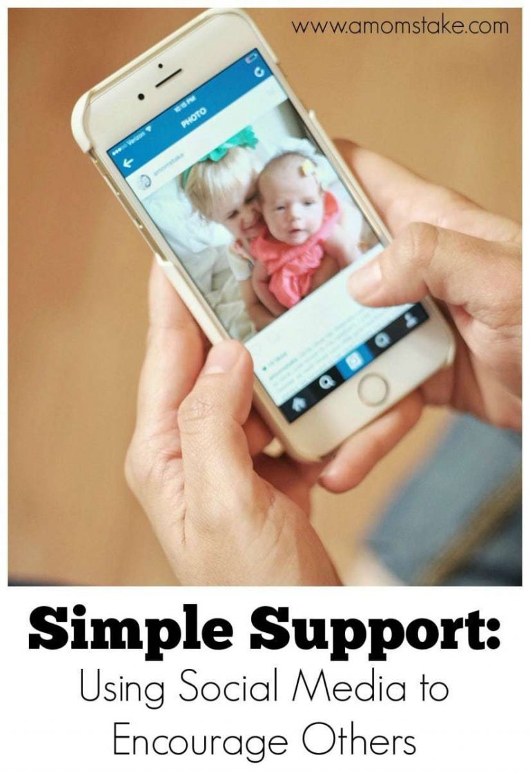 Using Social Media To Encourage Others