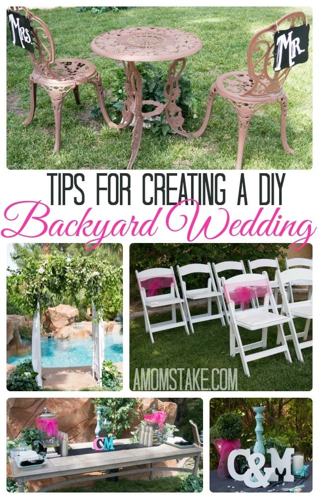 DIY Backyard Wedding Checklist & Planning Guide DIY Backyard Wedding