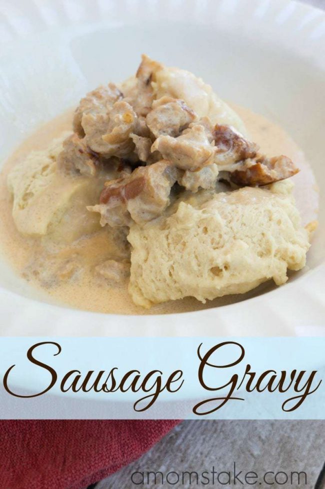 Homemade Sausage Gravy Recipe 6 Homemade Sausage Gravy