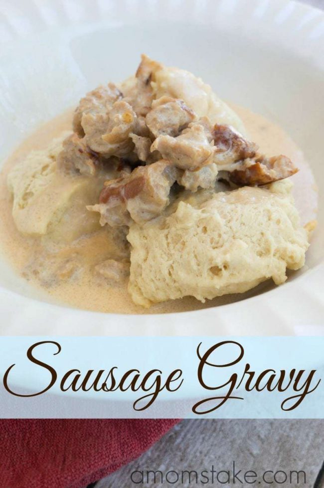 Homemade Sausage Gravy