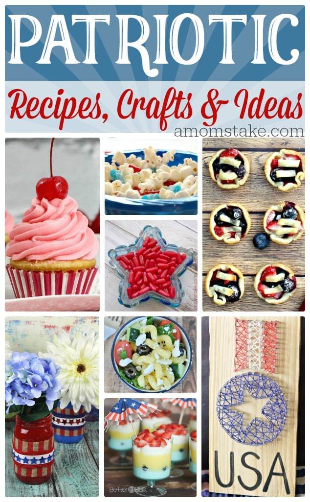 Patriotic crafts, diy and recipes