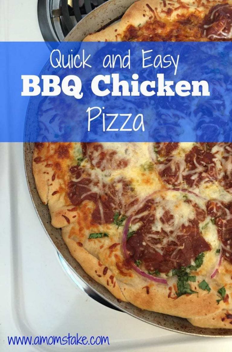 Quick and Easy BBQ Chicken Pizza