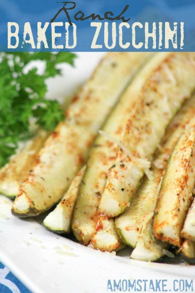 Ranch Baked Zucchini