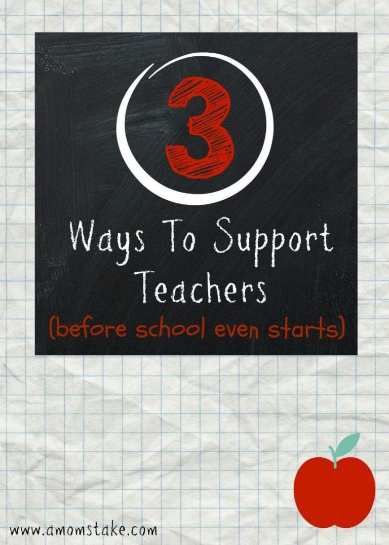 3 Ways to Support Teachers