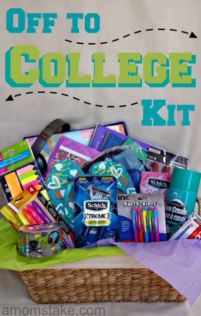 What to send with your kids to college. Pack for dorms or college life.