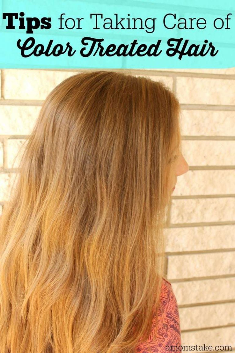 Caring for Color Treated Hair
