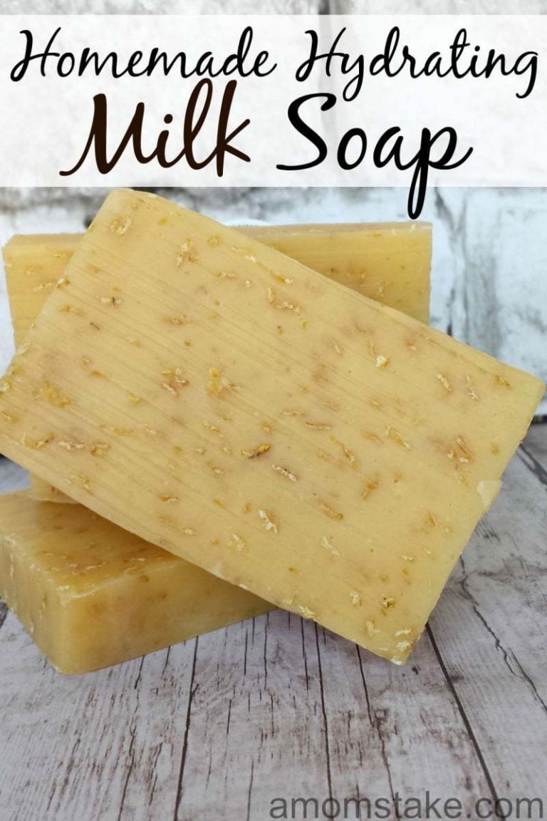 Homemade Hydrating Milk Soap