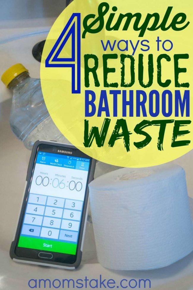 Simple Ways to Reduce Bathroom Waste