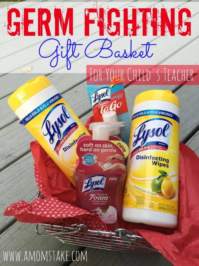 Germ Fighting Gift Basket For Teachers