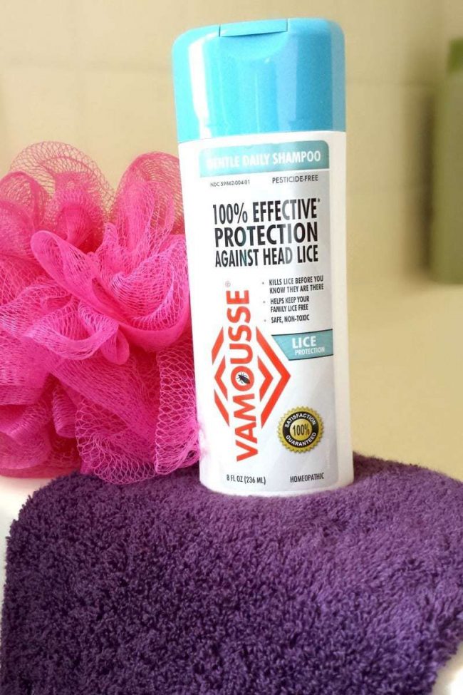 Lice prevention shampoo 
