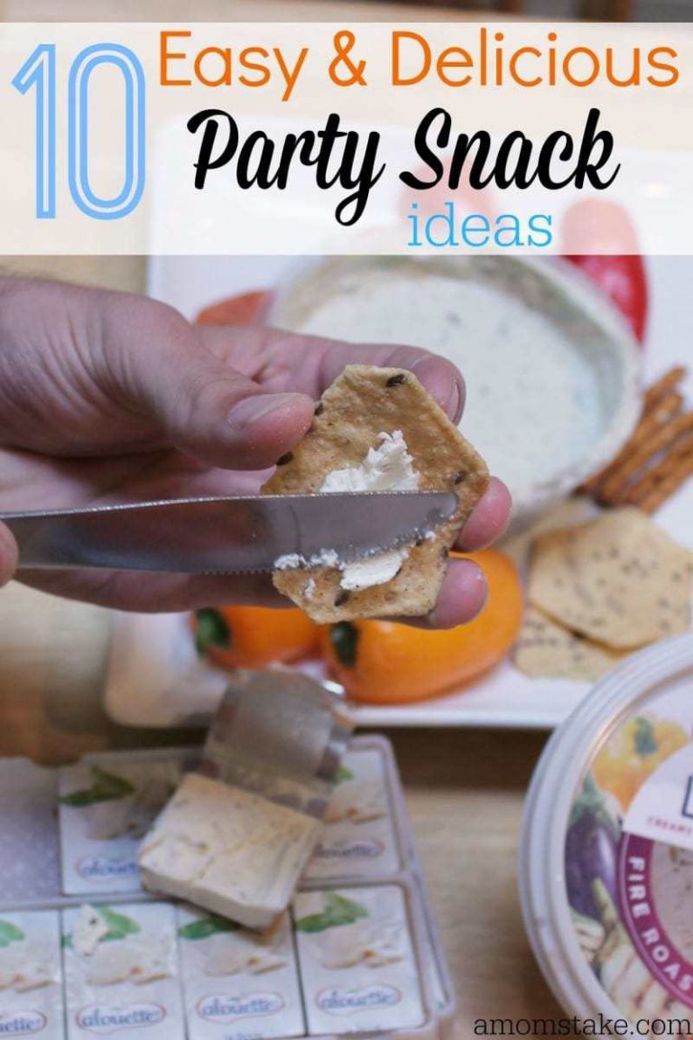 10 Easy & Delicious Party Snack Ideas