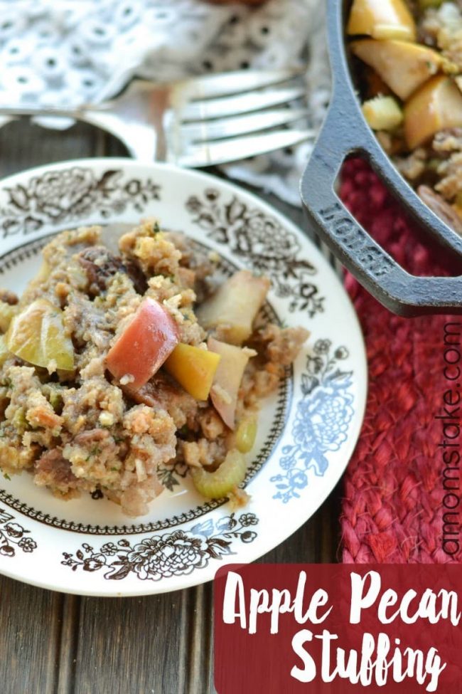 Pecan Apple Stuffing Recipe - Home. Made. Interest.