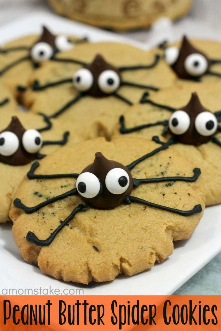 Peanut Butter Spider Cookies Recipe