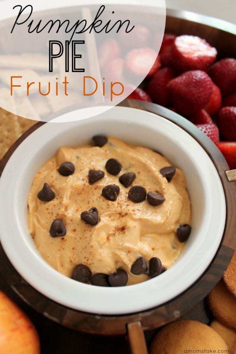 Pumpkin Pie Fruit Dip