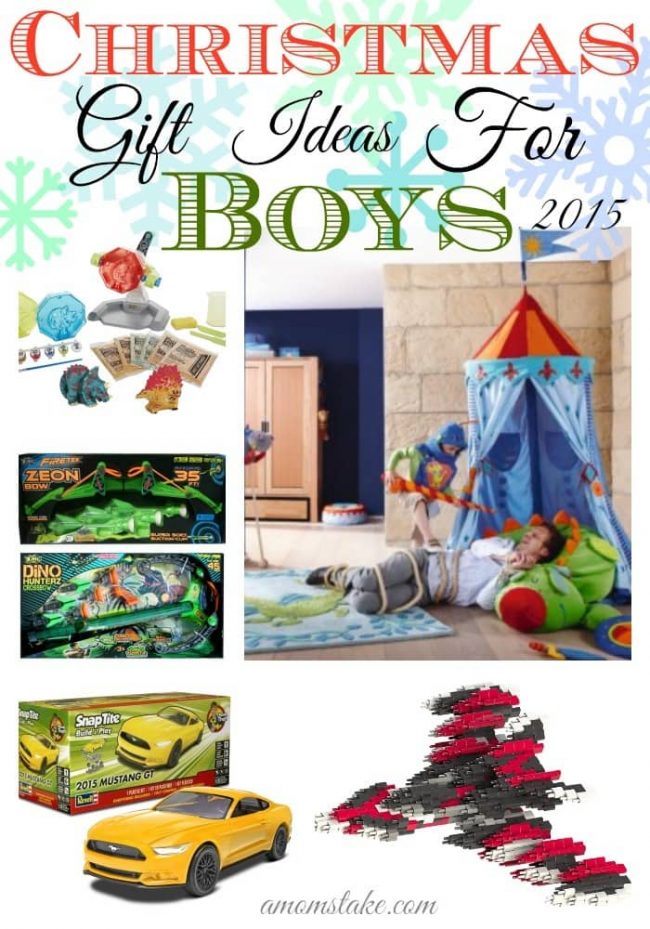 Christmas Gift Guide for boys 2015 holidays