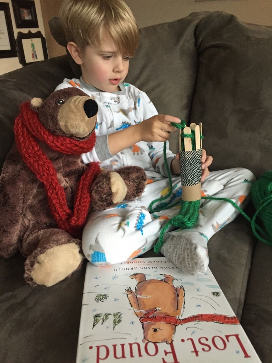 DIY Toilet Paper Roll Loom Knitting For Kids A Mom's Take