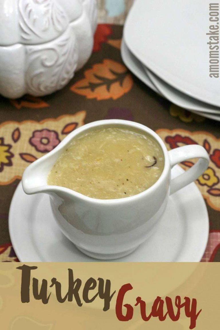 Homemade Turkey Gravy Recipe