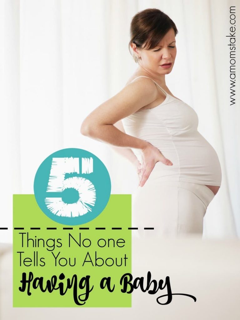 5 Things No One Tells You About Having A Baby
