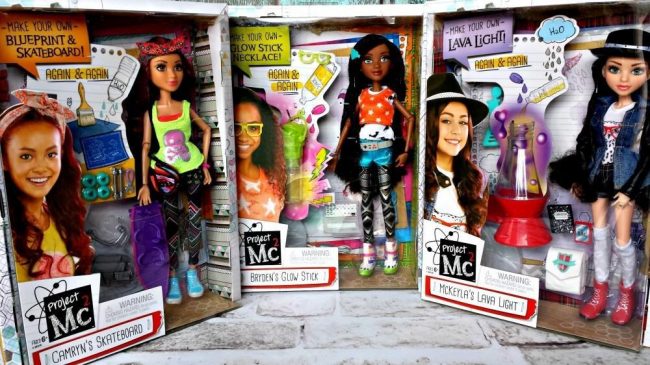 Project MC2 dolls and science kits for kids