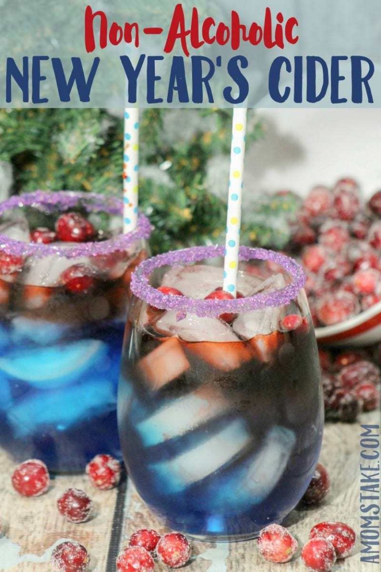 New Year’s Sparkling Cider Drink Recipe
