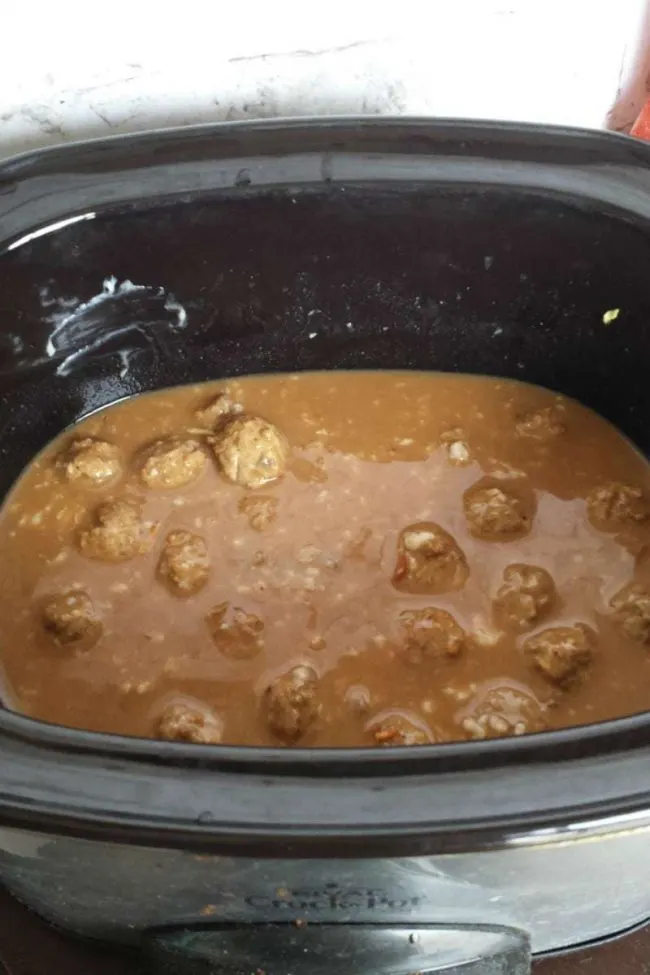 Swedish meatball recipe crockpot