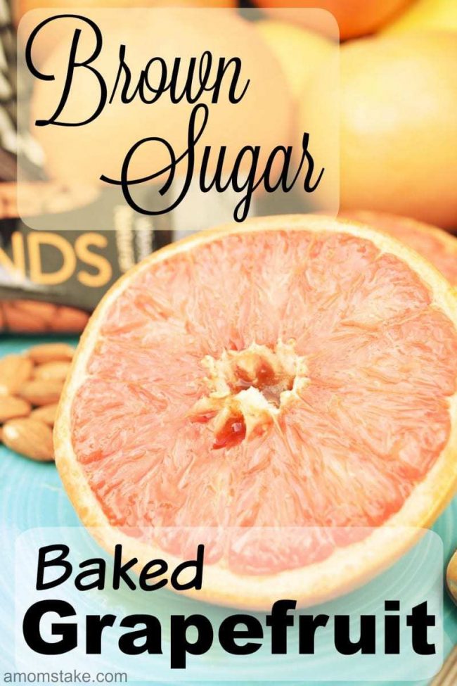 Brown Sugar Baked Grapefruit is the perfect morning breakfast idea. Start your morning with the warm taste of Wonderful Sweet Scarlett's Texas Red Grapefruit