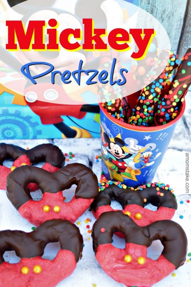 Mickey Mouse Pretzels
