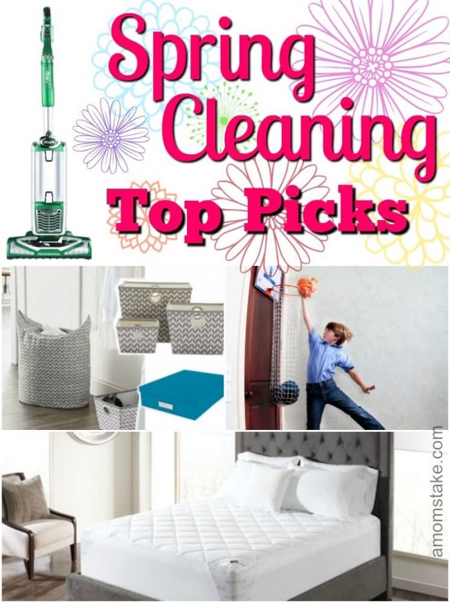 Our top picks for the home just in time for Spring cleaning! These great products will make Spring cleaning extra fun and easy.
