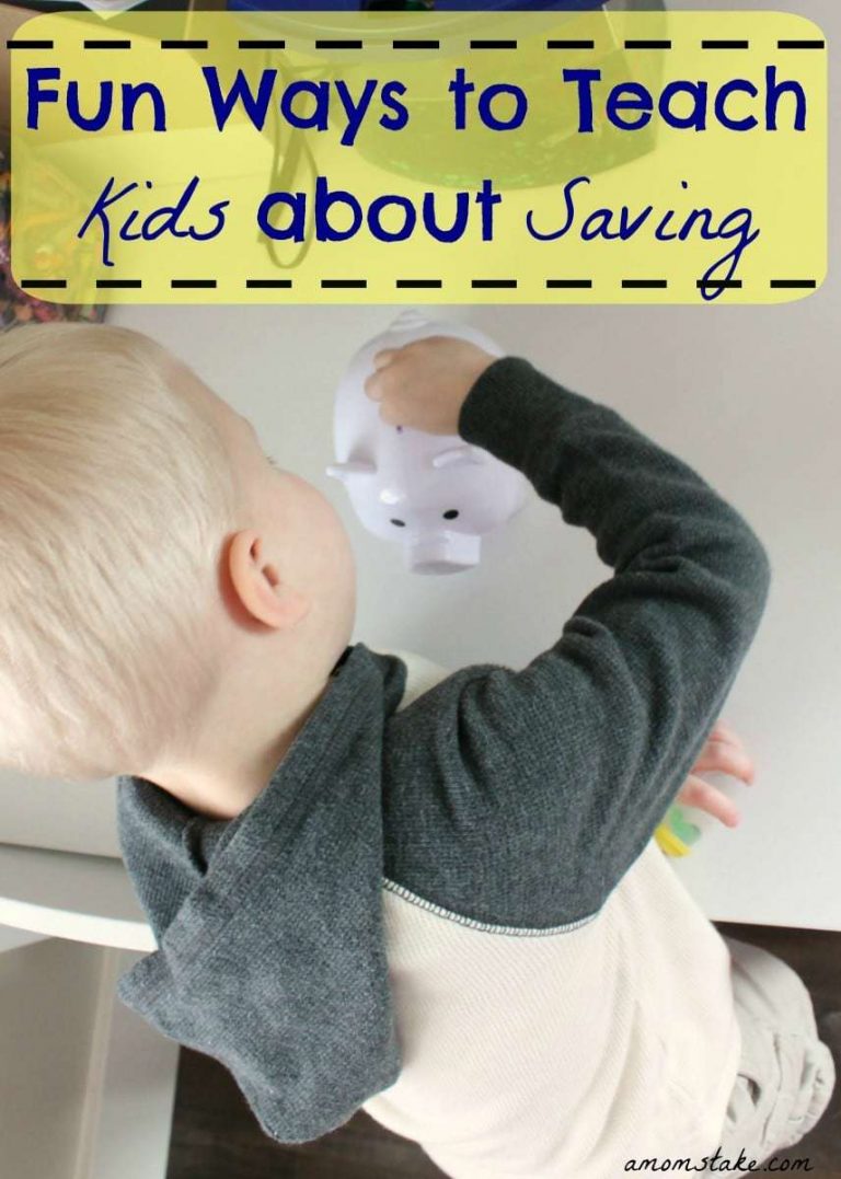 Fun Ways to Teach Kids About Saving
