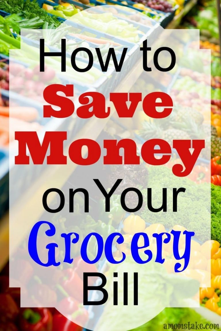 How to Save Money on your Grocery Bill