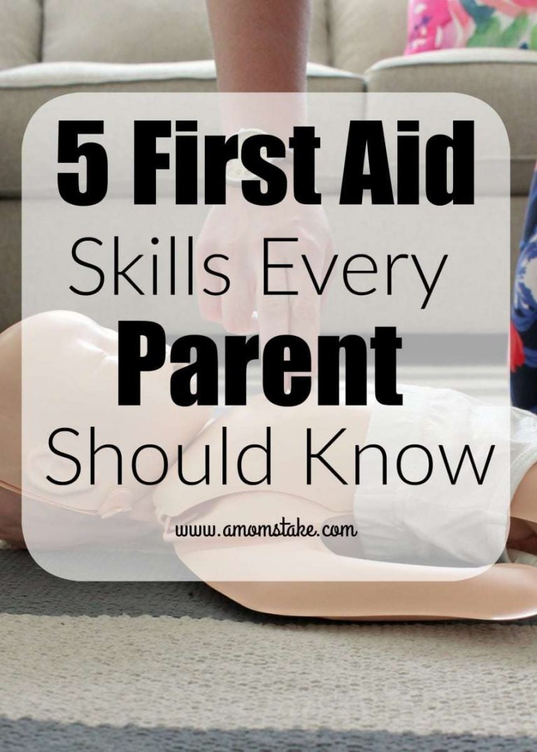 5 First Aid Skills Every Parent Needs to Know