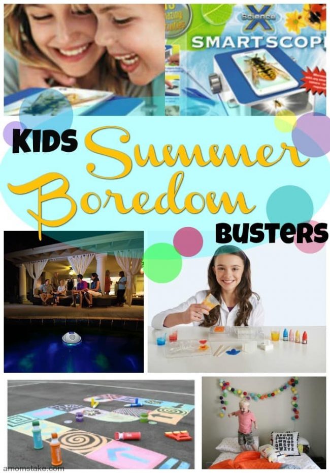 Oh those dreaded words "I'm bored" It's the worst part of summer. Keep your kids busy learning and having fun with these summer boredom busters. 