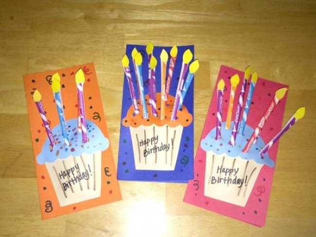 I love sending more than just a birthday card! It is such a good way to stay in touch with long distance family and friends without costing too much. 3 great DIY card ideas included!