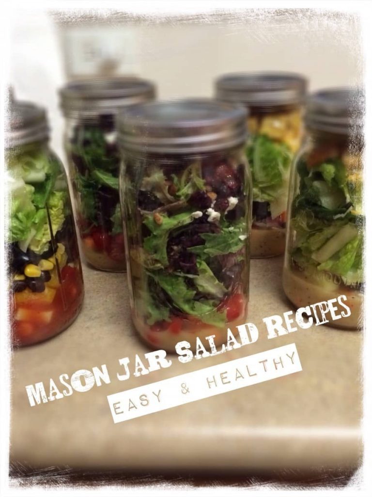 How to Make Mason Jar Salads + 3 Easy Recipes