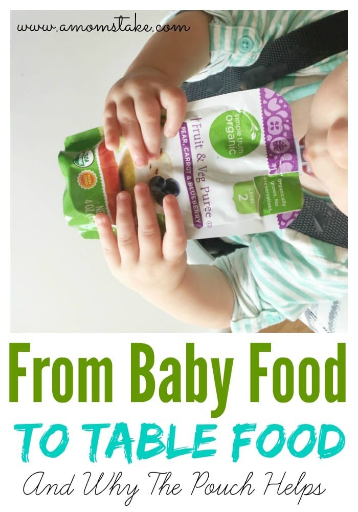 From Baby Food To Table Food