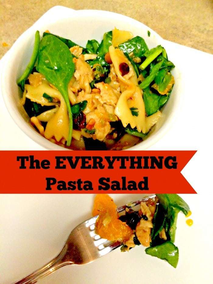 The EVERYTHING Pasta Salad Recipe