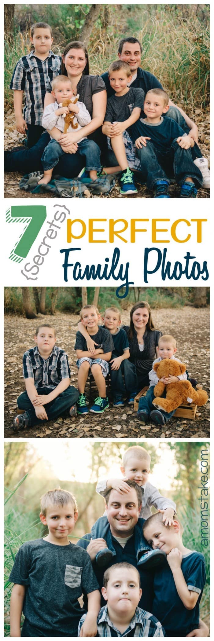 Capturing your family with perfect family photos is every mom's dream. But that one goofy pair of shoes or forced smile can ruin the shoot. Our secrets help you get those perfect photography shoot moments that are worthy to frame and print to canvs!