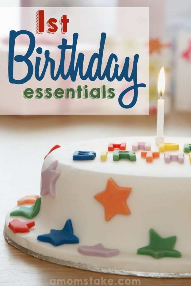 Getting ready to celebrate baby's first birthday? You'll want these 1st bday party essentials ready including a smash cake and birthday girl or boy outfit!