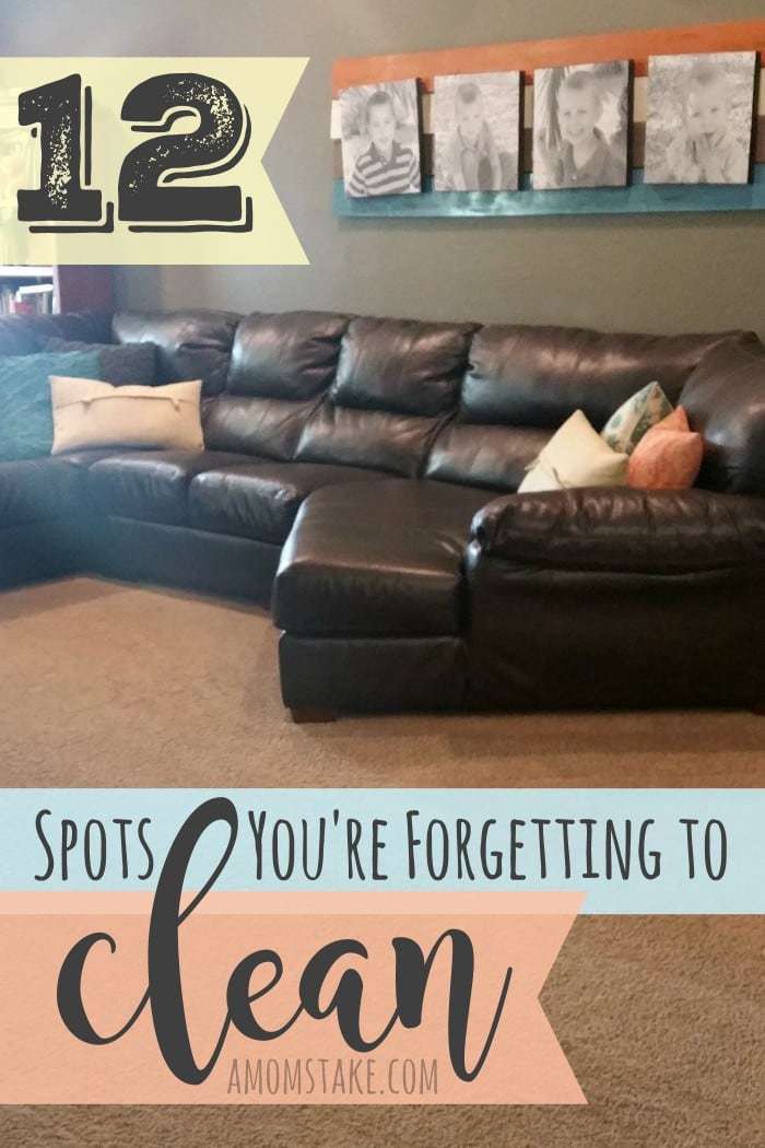 The cleaning routine can hit a snag if you forget to hit these important, but often overlooked spots! Tricks to get them in your routine and what a difference these cleaning tasks can make on the feel of your home! These easy ideas will make it a breeze to finish up the cleaning tasks.