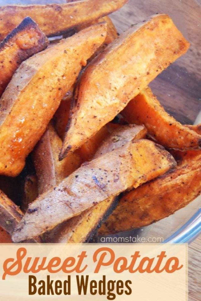 Say no more -- Baked Sweet Potato Wedges / fries. You've got to try this delicious side dish!! The recipe is so easy to make and taste great!