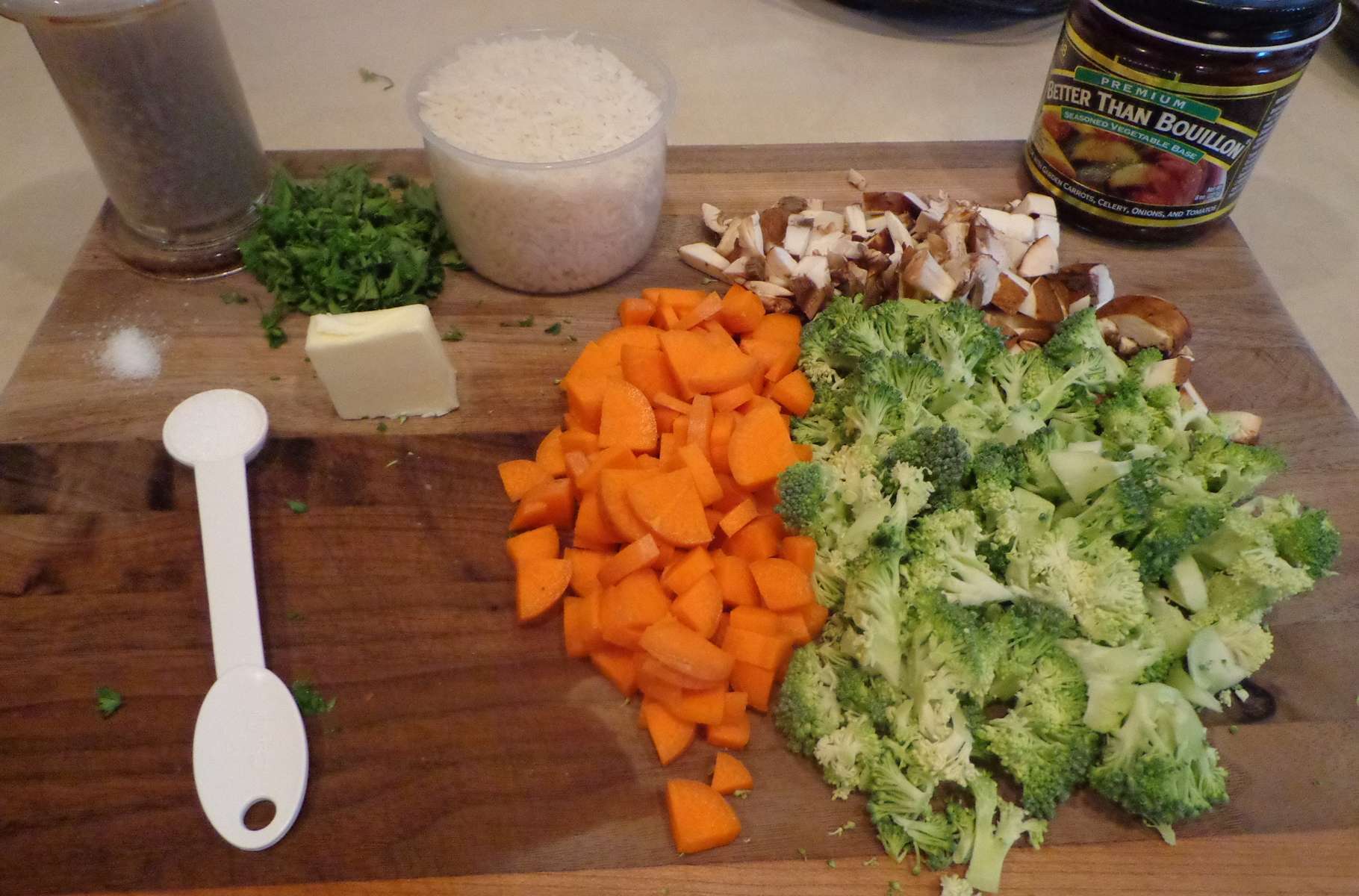 Easy Vegetable Rice - A Mom's Take
