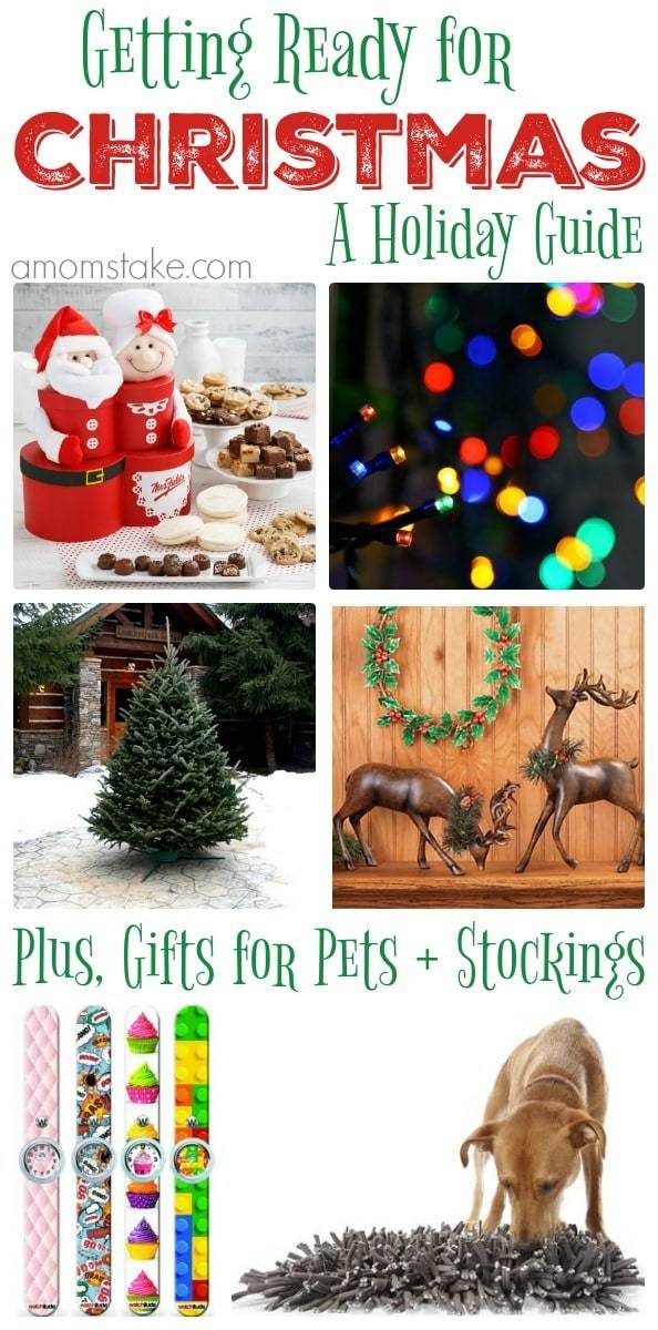 A Holiday Guide to help you get ready for Christmas including Stocking Stuffers ideas and even gifts for your pets!