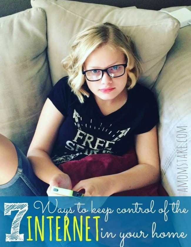 7 ways to help you stay in control of the internet in your home and with your family. Must read tips to stay on top of technology with your kids! #Ad #StarryStation