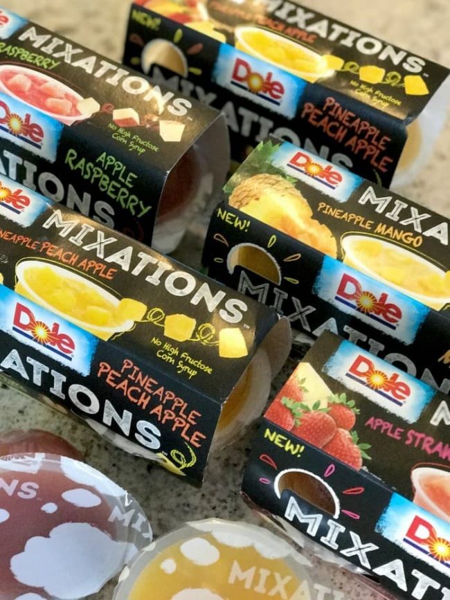 Try some new lunch ideas and become a lunch MixMaster with Dole Mixations #Ad
