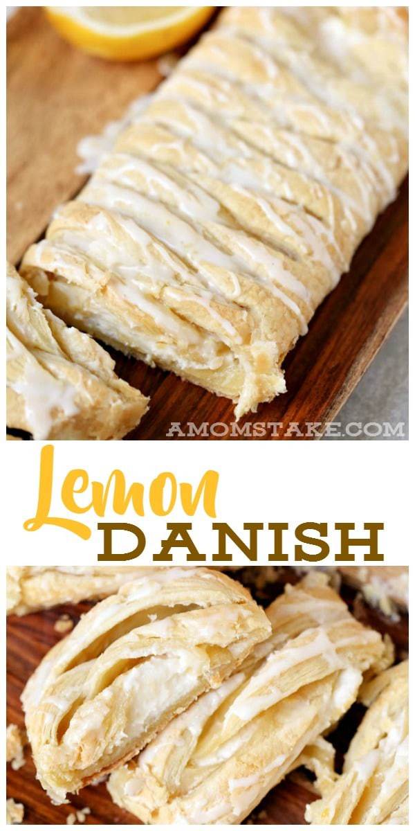 This lemon danish is so delicious, you won't believe the scrumptious flavor of this amazing recipe! One bite and you'll be hooked!