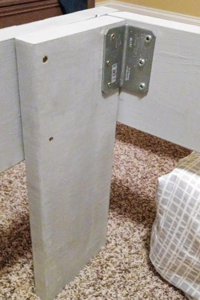 queen headboard and frame tutorial